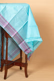 Pastel Blue Kanchipuram Silk Saree